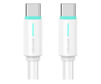 Kabel USAMS Kabel USB-C/USB-C 1m SJ73460W biały